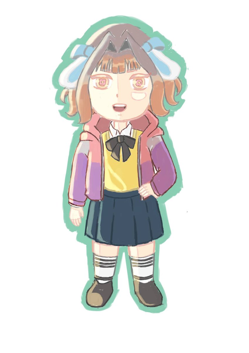 sebbyeee's tweet image. Drawing your OC into my style 🫶
#drawingchallenge #artmoots #DigitalArtist #kawaii #anime #softpastelart #softart