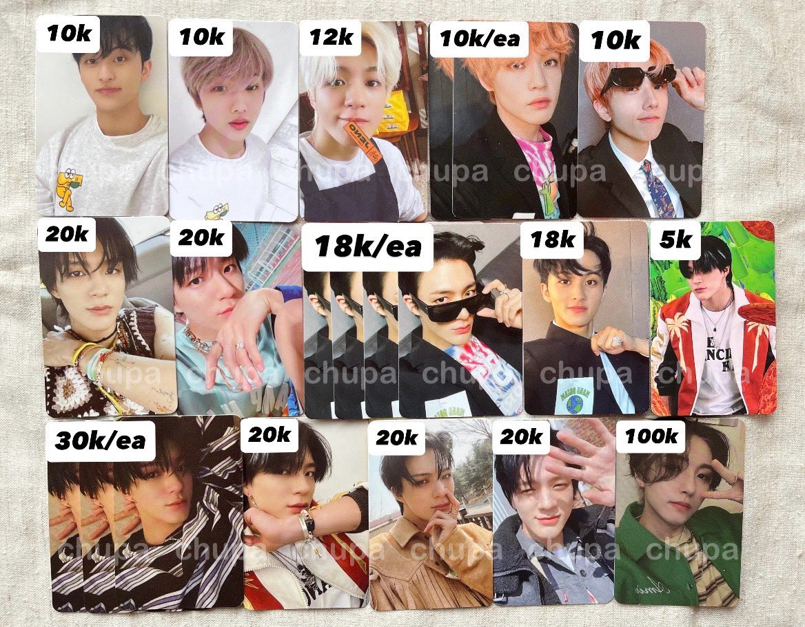 wts aab jeno, min take 2, yg mau bleh sung dm👍🏻

✅inc pack
❌excl adm🍊
📍Bandung

tags; pc nct dream mark jisung chenle renjun cafe agen hello future hot sauce crazy chilling boring ar jewel case sm global shop exclusive