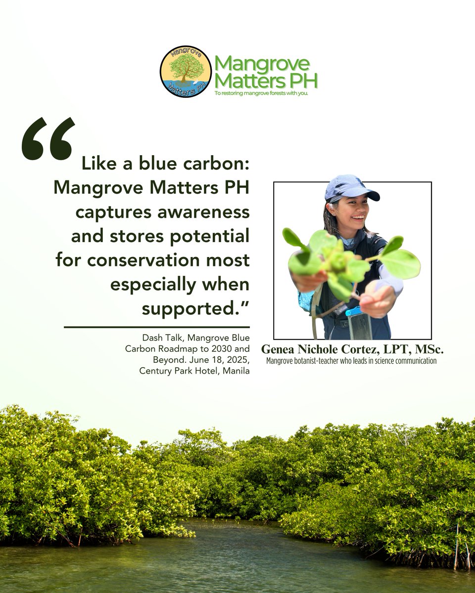 Mangrove Matters PH tweet media