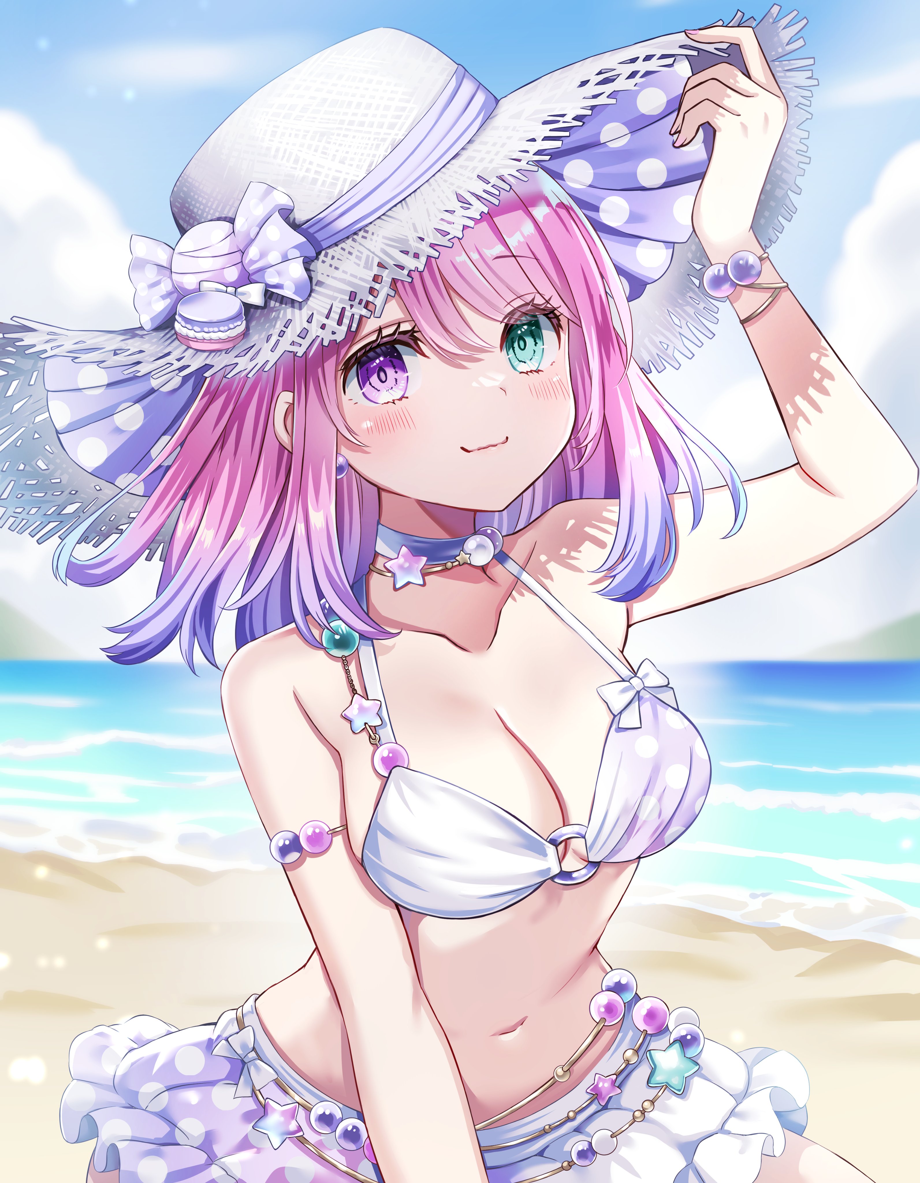 【特別送料無料！】 姫森ルーナ🍬ホロライブ@水着衣装記念グッズ販売中 コスプレウィッグ