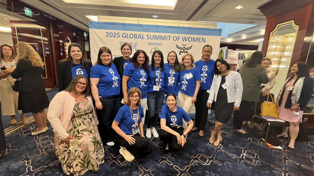 martafernandez's tweet photo. At 2025 Global Summit of Women in Berlin discussing the key role women play leading advances in business and technology. Inspirational sessions on leadership and discussing the role of #AI, #agents #quantumcomputing in our future to drive transformation. #IBM https://t.co/Q0tvqZullq