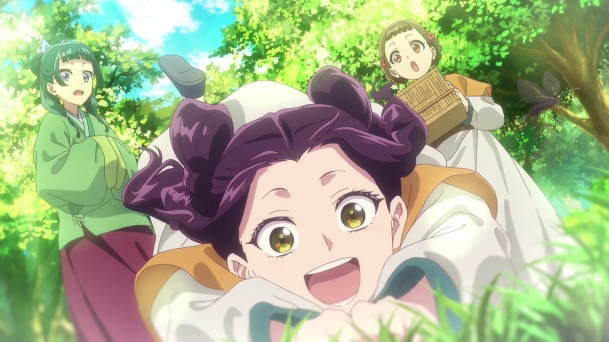 areonoera's tweet image. 「薬屋のひとりごと」最終話追記
小蘭がいつの間にか年季明けしていたのは少し寂しい
猫猫と子翠に宛てた小蘭の手紙
手紙に書かれた名前は、砂上教室の賜物だ
三人で過ごした日々が蘇り、涙腺を刺激する
#薬屋のひとりごと #薬屋2期