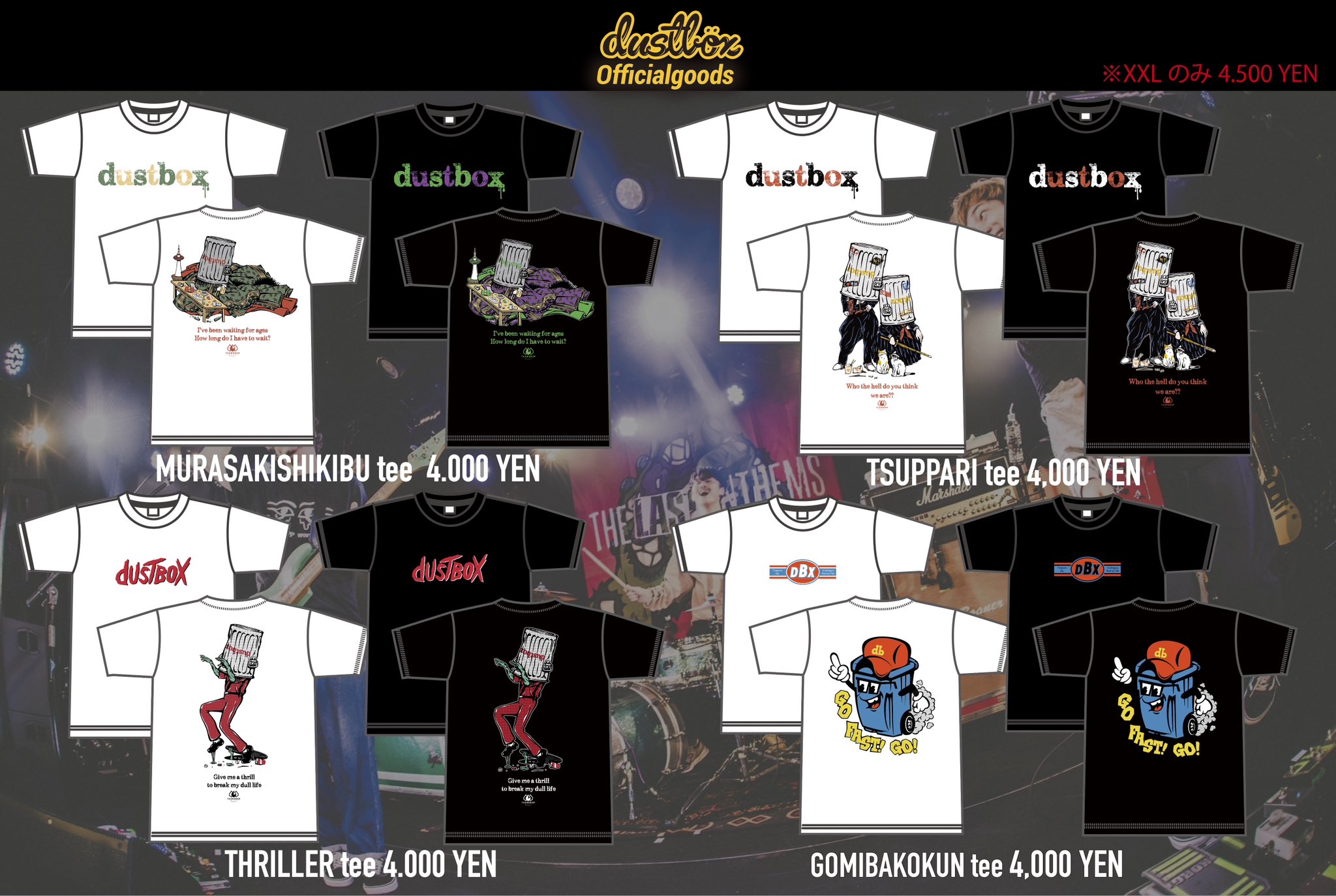 dustbox×京都大作戦2025 コラボTee XL 黒❶10-FEET dustbox×京都大作戦2025 コラボTee XL 黒❶10-FEET 10-FEET