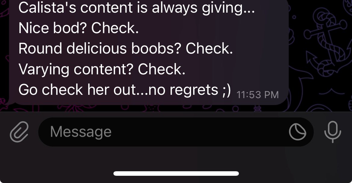CalistaK11's tweet photo. Sweet FR from subscribers 🥰🥰🥰 https://t.co/zSRU6nvxbI
