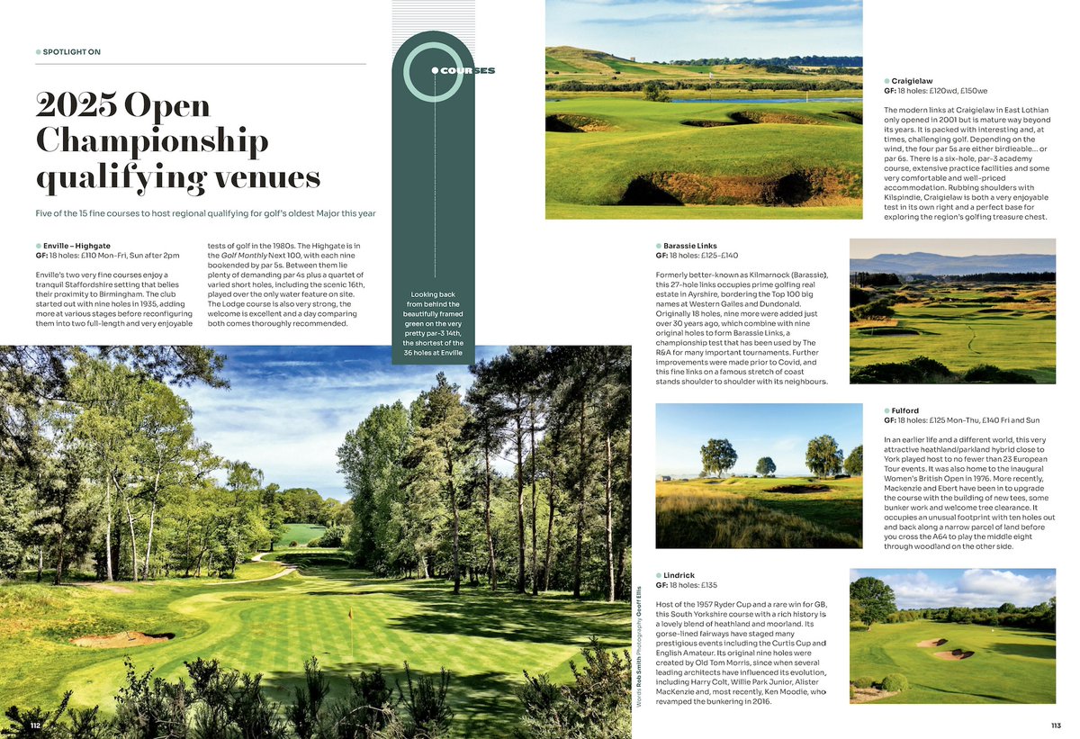 Craigielaw Golf Club (@craigielaw) on Twitter photo It was a pleasure to host one of the 15 <a href="/TheOpen/">The Open</a> Regional Qualifiers for the 153rd Open <a href="/royalportrush/">Royal Portrush G.C.</a> in a couple of weeks. Thanks to Rob Smith <a href="/GolfMonthly/">Golf Monthly</a> for the write up in his recent article about five of the qualifying courses. It was a pleasure to host one of the 15 <a href="/TheOpen/">The Open</a> Regional Qualifiers for the 153rd Open <a href="/royalportrush/">Royal Portrush G.C.</a> in a couple of weeks. Thanks to Rob Smith <a href="/GolfMonthly/">Golf Monthly</a> for the write up in his recent article about five of the qualifying courses.