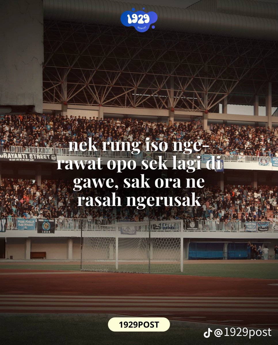 post apresiasi buat akun yang mencoba merawat kebaikan.

minimal otaknya ga kejepit dengkul hehehe