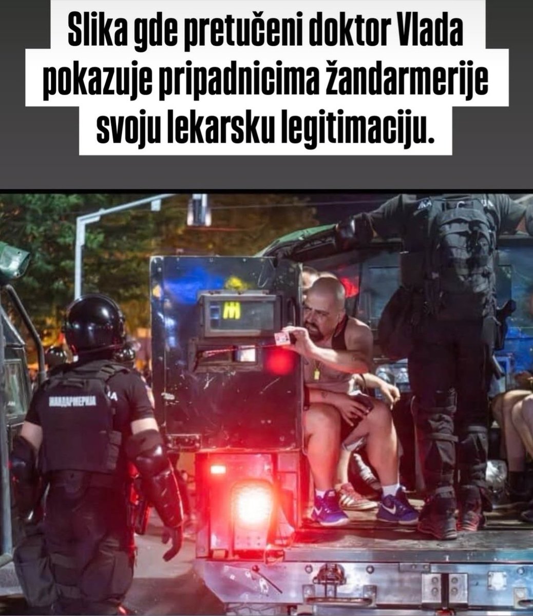 Skup podrške dr Stefanoviću u nedelju 6. jula u 19 časova ispred Centralnog zatvora u Bačvanskoj ulici u Beogradu.

30 dana pritvora za lekara.
Nijedan sekund za one koji lome, gaze, vuku po asfaltu.
Dođi. Zbog Vlade. Zbog svih nas.