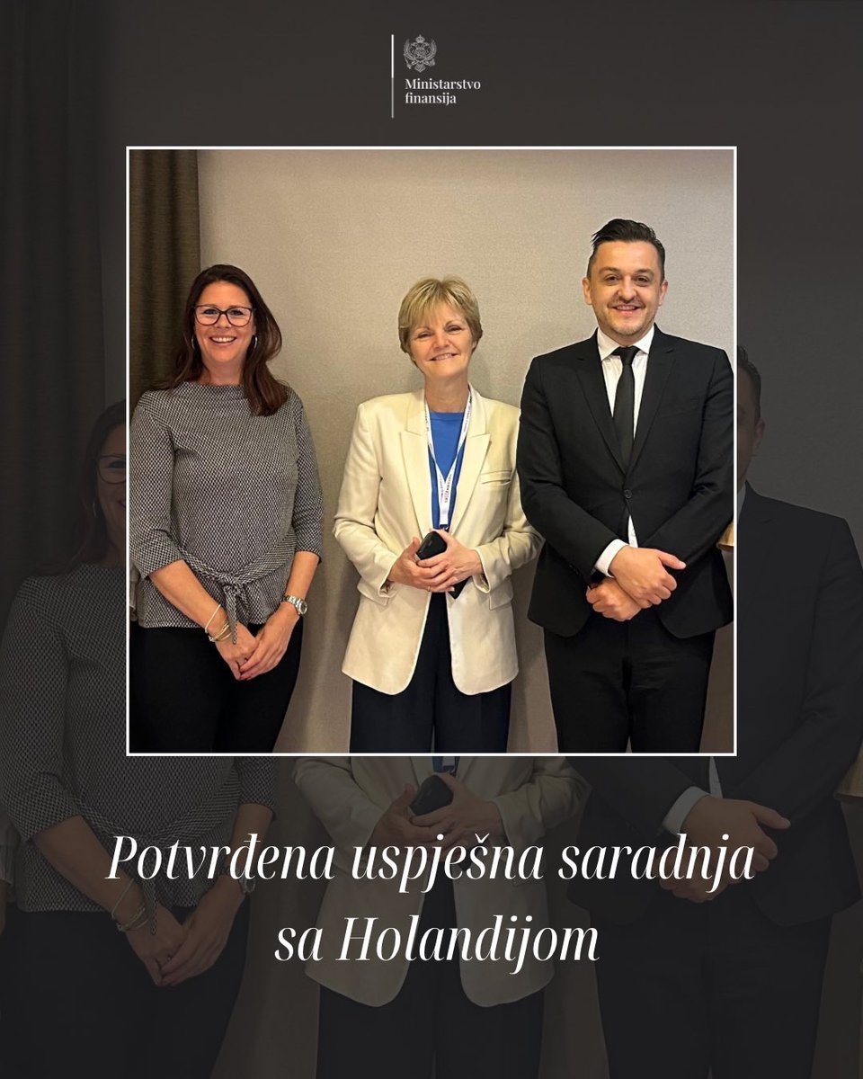 📍Potvrđena uspješna saradnja sa Holandijom, ne samo kroz Konstituencu, već i kroz bilateralnu saradnju koja traje od 2008. godine.🤝🏼

💬Ponuđena podrška Holandije u upostavljanju Akademije javnih finansija i najavljen početak planiranih aktivnosti.

🇲🇪🤝🏼🇳🇱