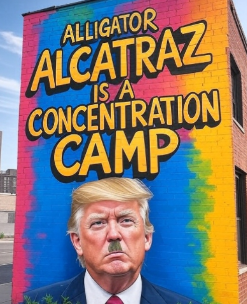 #AlligatorAuschwitz #AlligatorAlcatraz #Trump