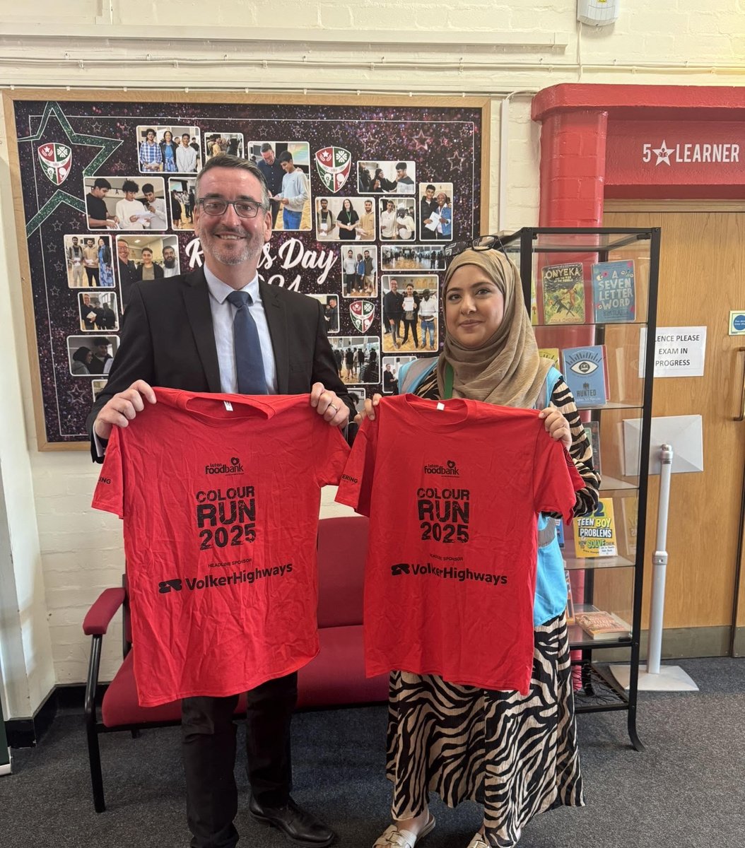 Challney Boys (@challneyboys) on Twitter photo Good luck to our amazing #ChallneyFamily taking part in the Colour Run today! 🌈🏃♂️ Supporting <a href="/LutonFoodbank/">Luton Foodbank</a> to help ensure no one goes hungry. We’re proud of you all - have fun for a great cause! 🎉 Please donate and show your support: justgiving.com/page/challney-… @studentvoiceCB Good luck to our amazing #ChallneyFamily taking part in the Colour Run today! 🌈🏃♂️ Supporting <a href="/LutonFoodbank/">Luton Foodbank</a> to help ensure no one goes hungry. We’re proud of you all - have fun for a great cause! 🎉 Please donate and show your support: justgiving.com/page/challney-… @studentvoiceCB