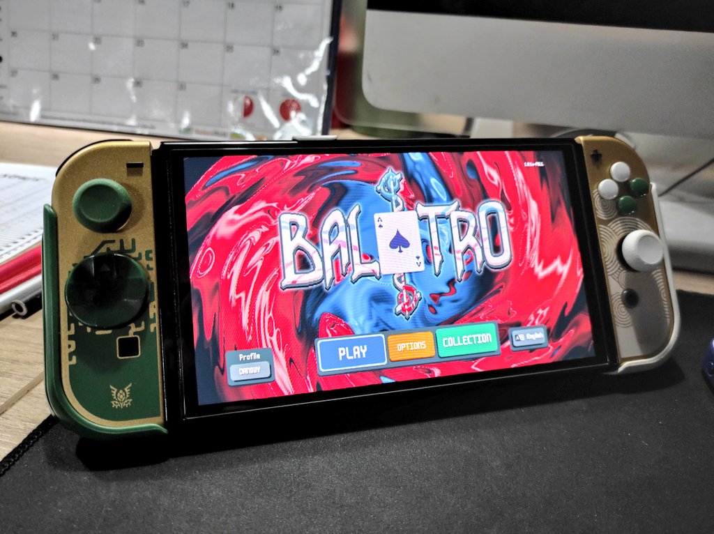 DandiGalvez's tweet photo. Them: "How many hours have you played Balatro?"

Me: "Yes." https://t.co/11s5OVfUgM
