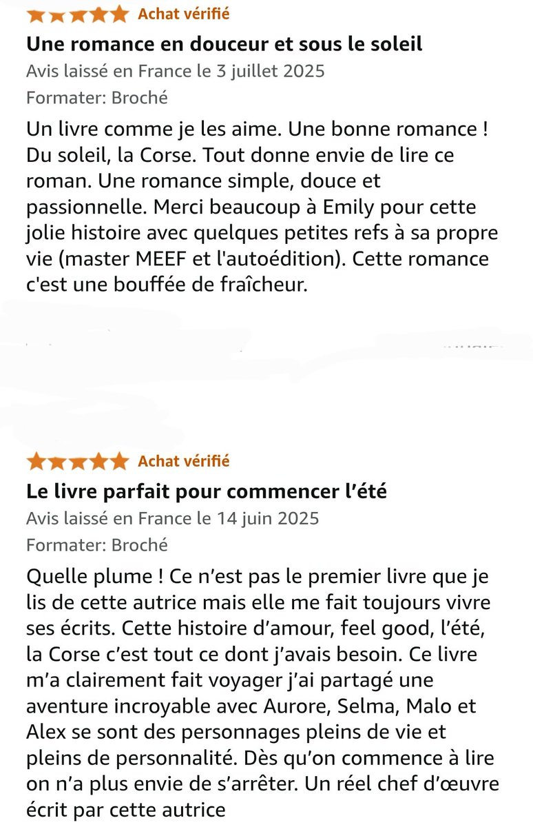 Ce sont les lecteurs qui en parlent le mieux 

PARCE QUE C'EST TOI est toujours disponible 
amazon.fr/gp/aw/d/B0FB9D…