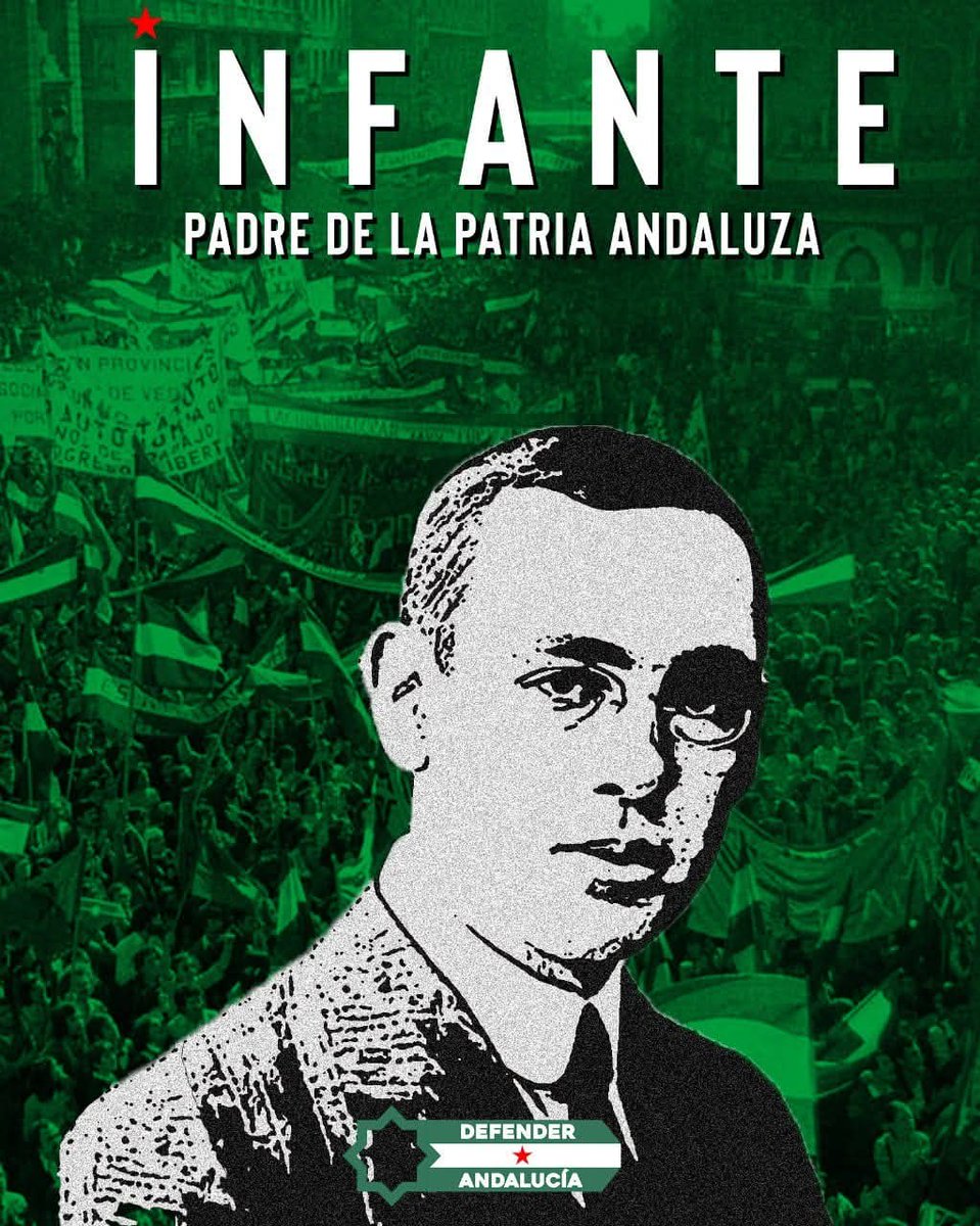 🌿 Hoy se cumplen 140 años del nacimiento de Blas Infante, padre de la Patria Andaluza. Su lucha por una Andalucía libre sigue siendo nuestra guía.
En cada barrio, en cada tajo, su legado vive.
¡Viva Andalucía libre! ✊🏽🇳🇬