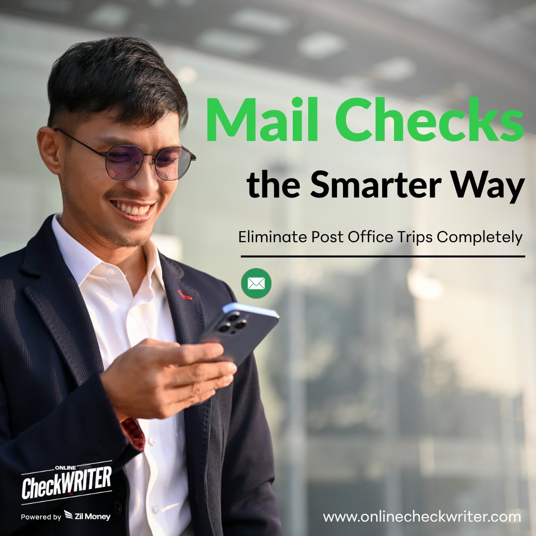 webcheckwriter's tweet image. The Best Way To Mail A Check? OnlineCheckWriter.com – Powered by Zil Money makes it quick, secure, and hassle-free.

Learn more:  onlinecheckwriter.com/mail-checks/

Click Here for Interactive Demo: onlinecheckwriter.storylane.io/share/wpinszvw…

#BestWayToMailACheck #ChecksInTheMail