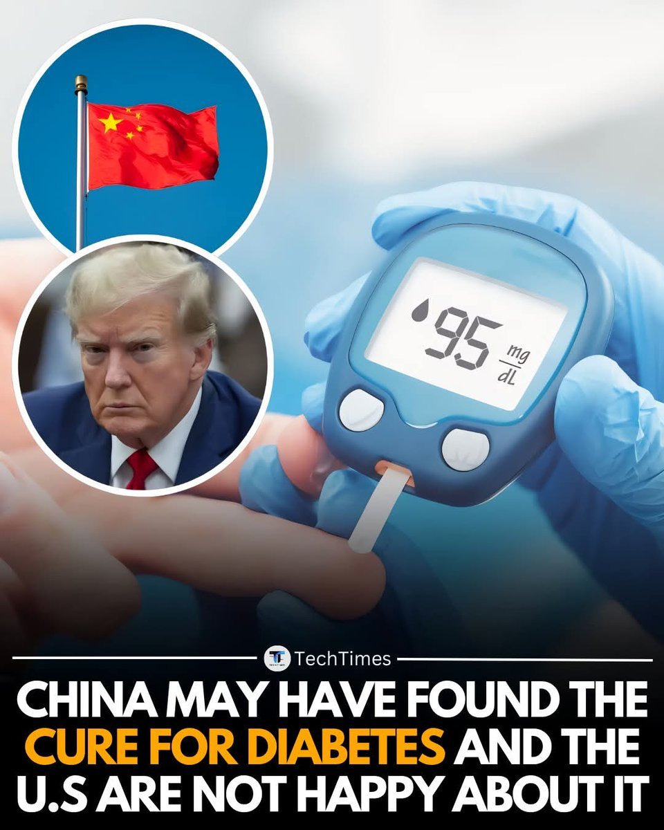 GeopolPt's tweet image. EUA PREOCUPADOS COM POTENCIAL CURA CHINESA PARA A DIABETES

🇨🇳 Em um grande avanço científico, pesquisadores chineses podem ter desenvolvido uma cura potencial para o diabetes tipo 2 — uma doença crónica que afeta centenas de milhões de pessoas em todo o mundo. O tratamento…
