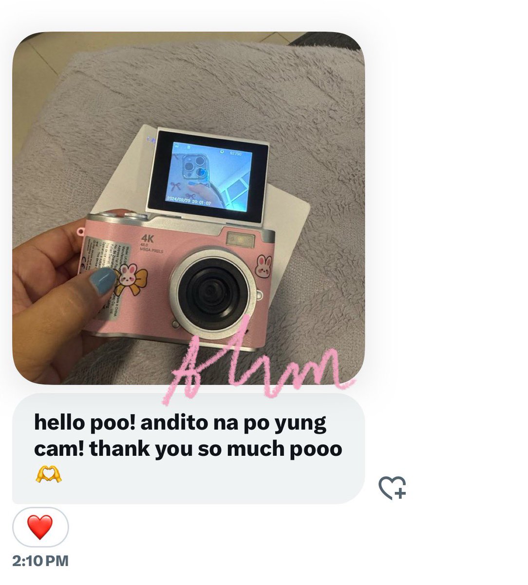 💌 feedback from our buyer 🫶 can send more feedbacks / proof of transactions through dm ^^

#all4dollys જ⁀➴