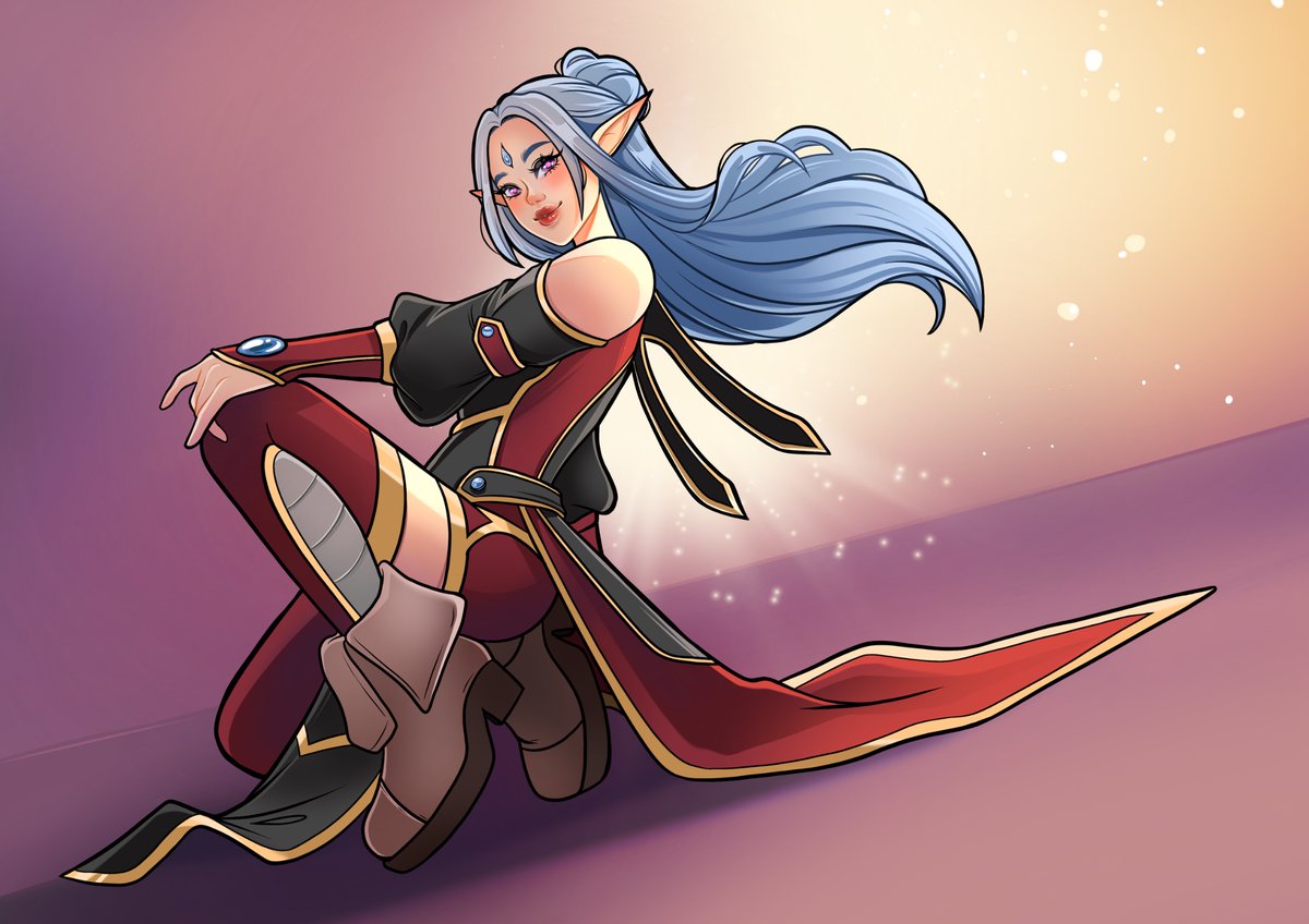 Her name is Illi! 
The character belongs to Shokis_Art on Insta