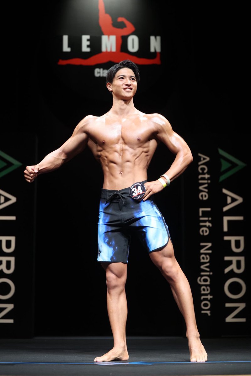Lemon Classic Osaka ノービスフィジーク-175cm 優勝しました