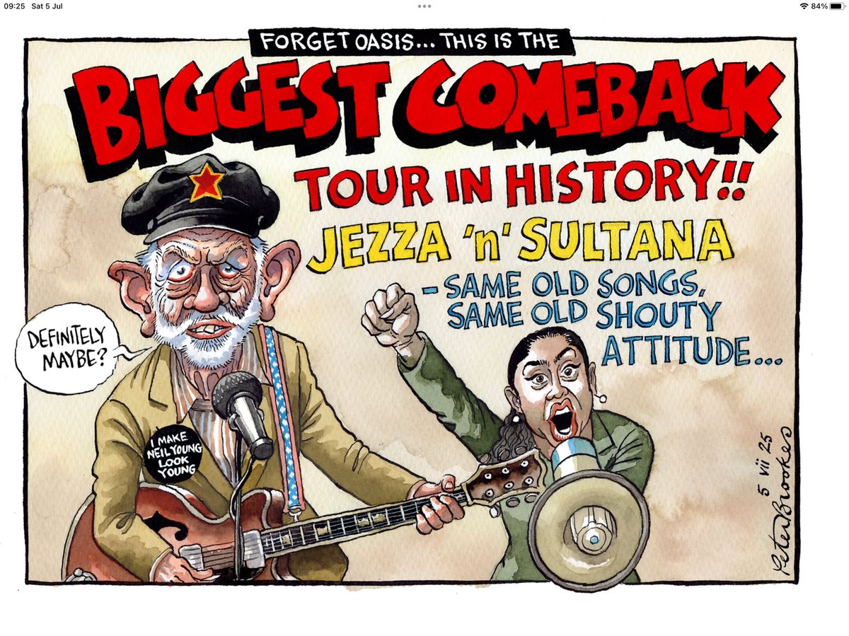BrookesTimes's tweet image. My cartoon @thetimes Saturday. Prints available from
timescartoons.co.uk