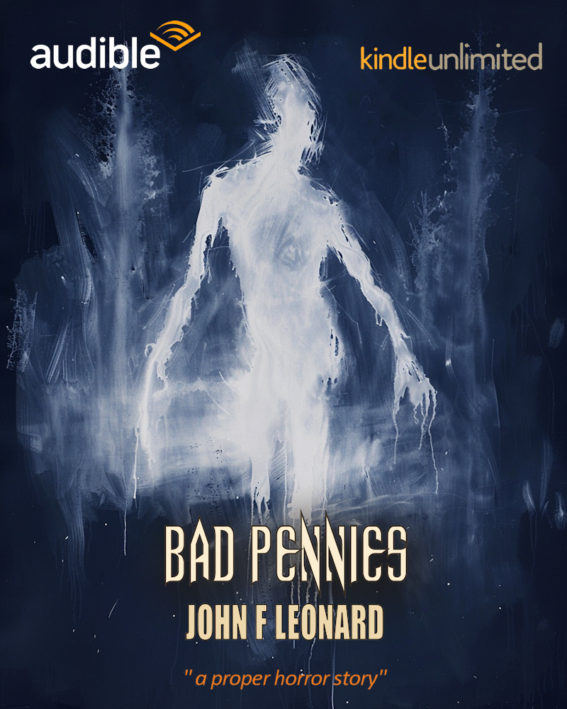 Bad Pennies - A Horrible Novel
Audible audible.com/pd/Audiobook/B…
Amazon amazon.com/dp/B0762HPJ8Y

#Audible #AudioBooks #AudibleApp #AudibleHorror #AudioBookRecommendations #AudibleBooks