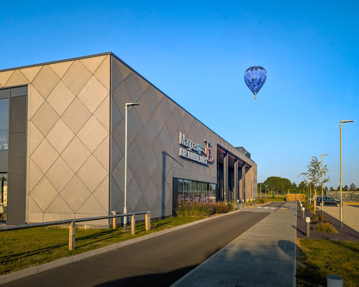 A peaceful summer morning at our operations base, captured recently by Critical Care Paramedic James.