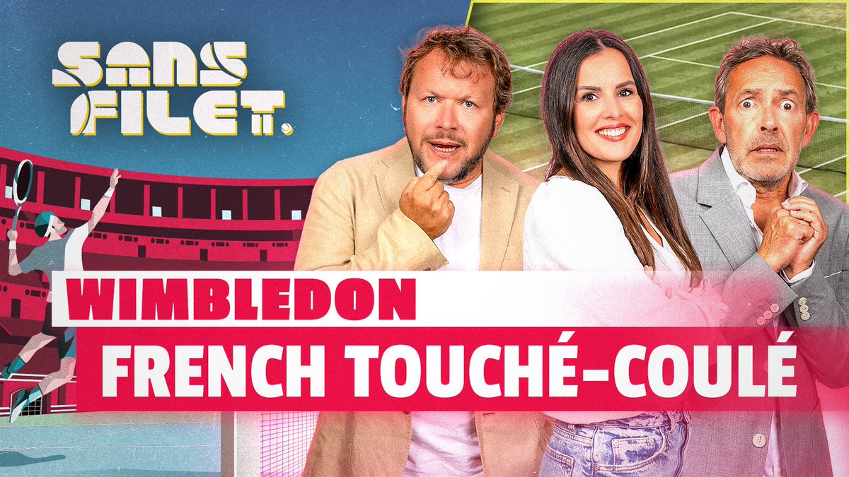 Sans Filet 🔞 (@sansfilet) on Twitter photo 🇫🇷 Quel bilan pour nos Français à Wimbledon ?
🚨 LIVE À 11H ▶ youtube.com/live/DQmeIE-wU…
🗣️ <a href="/MarieBeljean/">Marie Dib Beljean</a> / <a href="/FredVerdier/">Frédéric Verdier 🎾⚽️🎭🎫🎸📖</a> / <a href="/BenoitMaylin/">Benoit Maylin</a> 🇫🇷 Quel bilan pour nos Français à Wimbledon ?
🚨 LIVE À 11H ▶ youtube.com/live/DQmeIE-wU…
🗣️ <a href="/MarieBeljean/">Marie Dib Beljean</a> / <a href="/FredVerdier/">Frédéric Verdier 🎾⚽️🎭🎫🎸📖</a> / <a href="/BenoitMaylin/">Benoit Maylin</a>