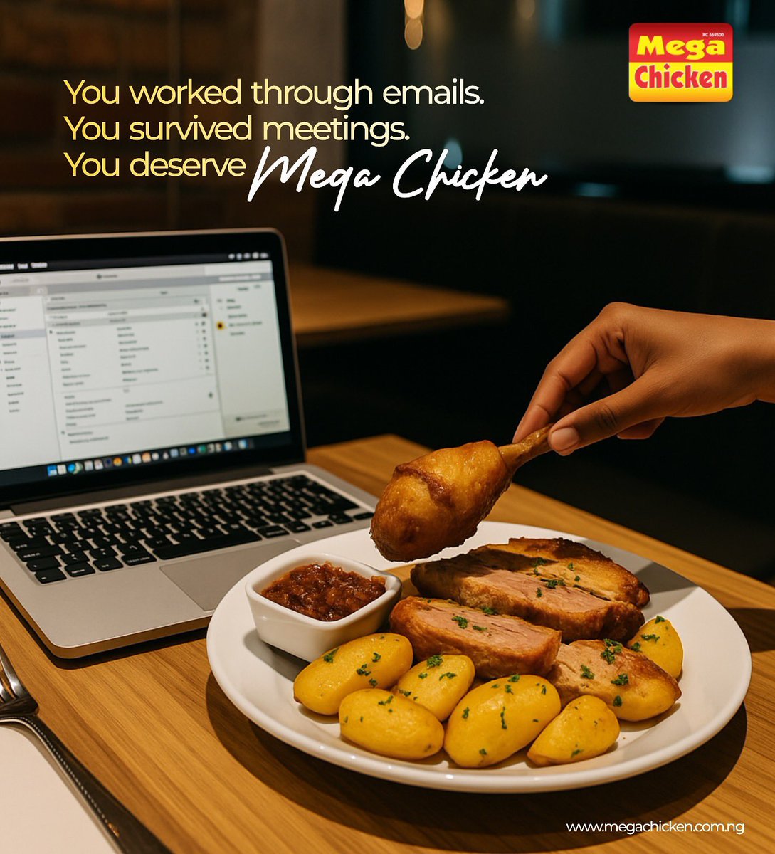What’s your ‘I survived the day’ meal? 

#megachicken
