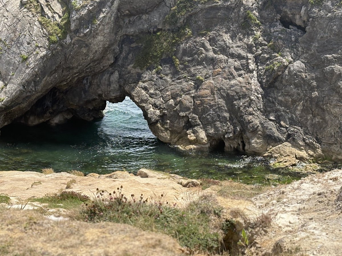 paulajaynebyrne's tweet image. Lulworth Cove: a place beloved by Thomas Hardy. En route to a Hardy fundraiser.
