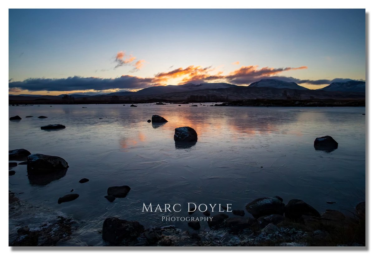 MarcDoylePhoto1's tweet photo. Sunrise over Rannoch Moor, Glencoe back in November during the particularly cold snap we had.

#glencoe #Scotland #rannochmoor #scotlandsscenery #canonuk #landscapephotography #sunrisephoto https://t.co/8jcJNtwtBp