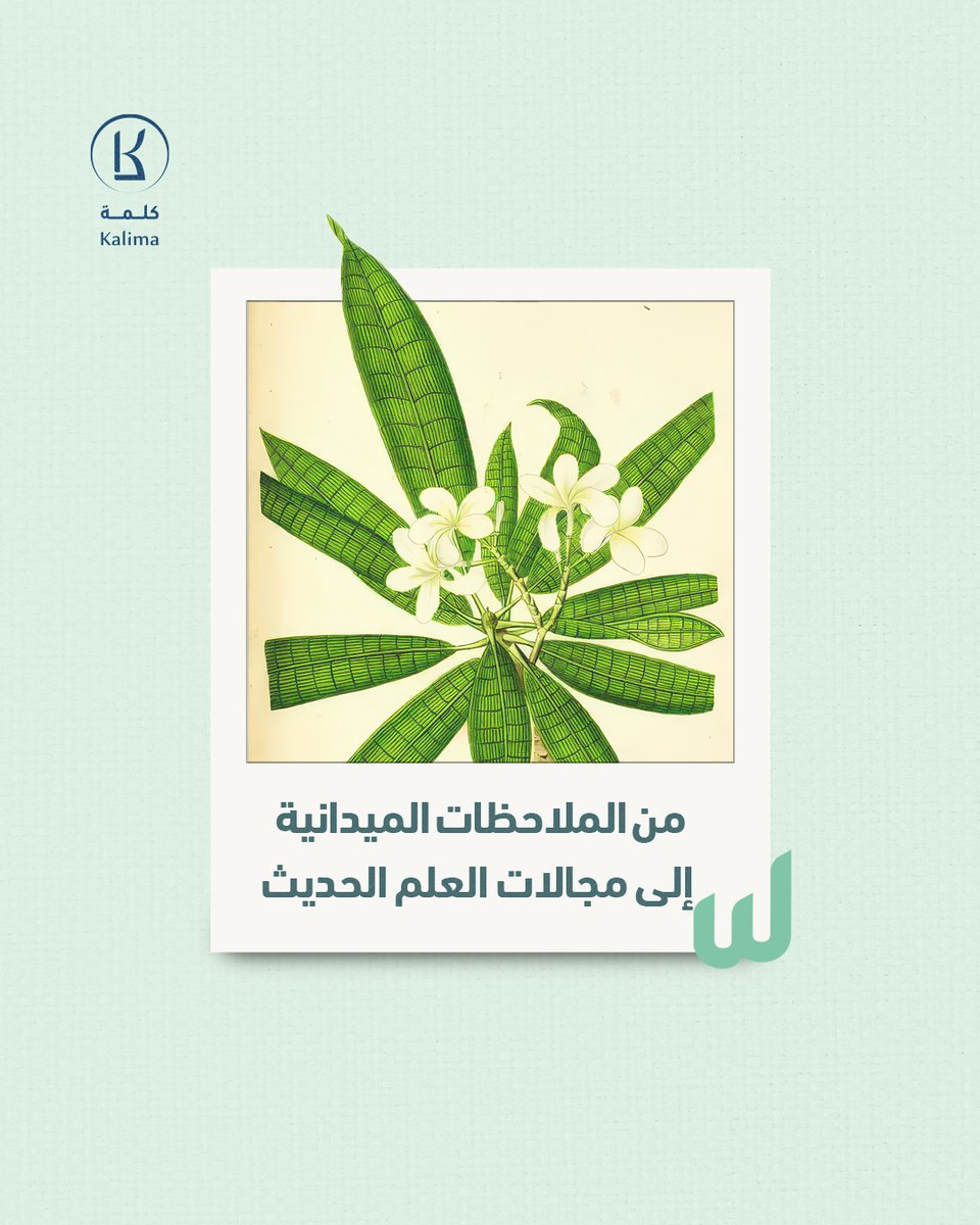 لم يكتفوا باستكشاف الطبيعة، بل غيّروا نظرتنا إليها.
من الأدغال إلى دفاتر الرسم، لا يزال إرثهم يشكل العلم اليوم.
اكتشفوا قصصهم في كتاب "مستكشفو الطبيعة" الذي نقله إلى العربية مشروع كلمة للترجمة.
احصلوا عليه عبر: bit.ly/NaturesExplore…