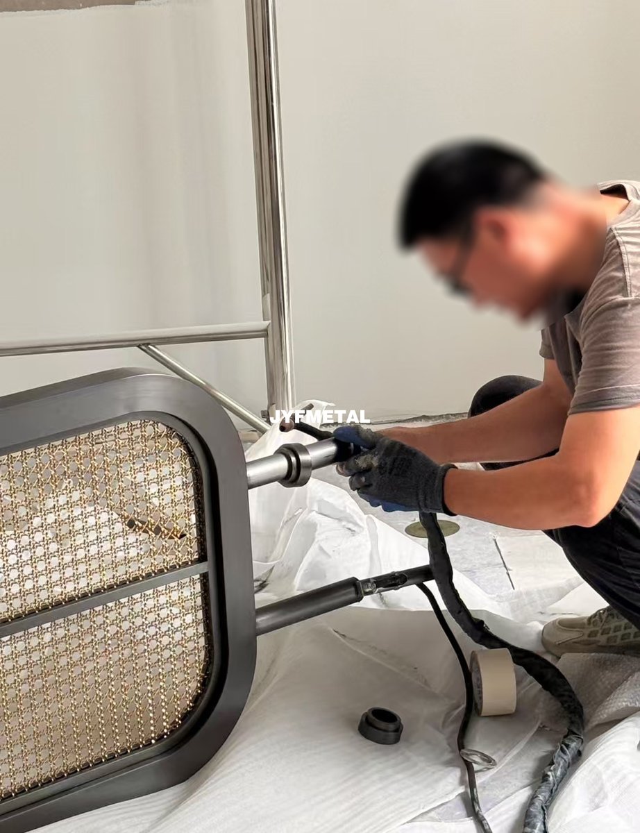 JYFMETAL's tweet image. On-site Installation of Stainless Steel Screen Partition
Precision-made. Professionally installed.
Transforming spaces with durable, elegant metal dividers.
📩 DM us for custom design and project support.

#roomdivider #screenpartition #metalmesh #metalpartition #metalcustom