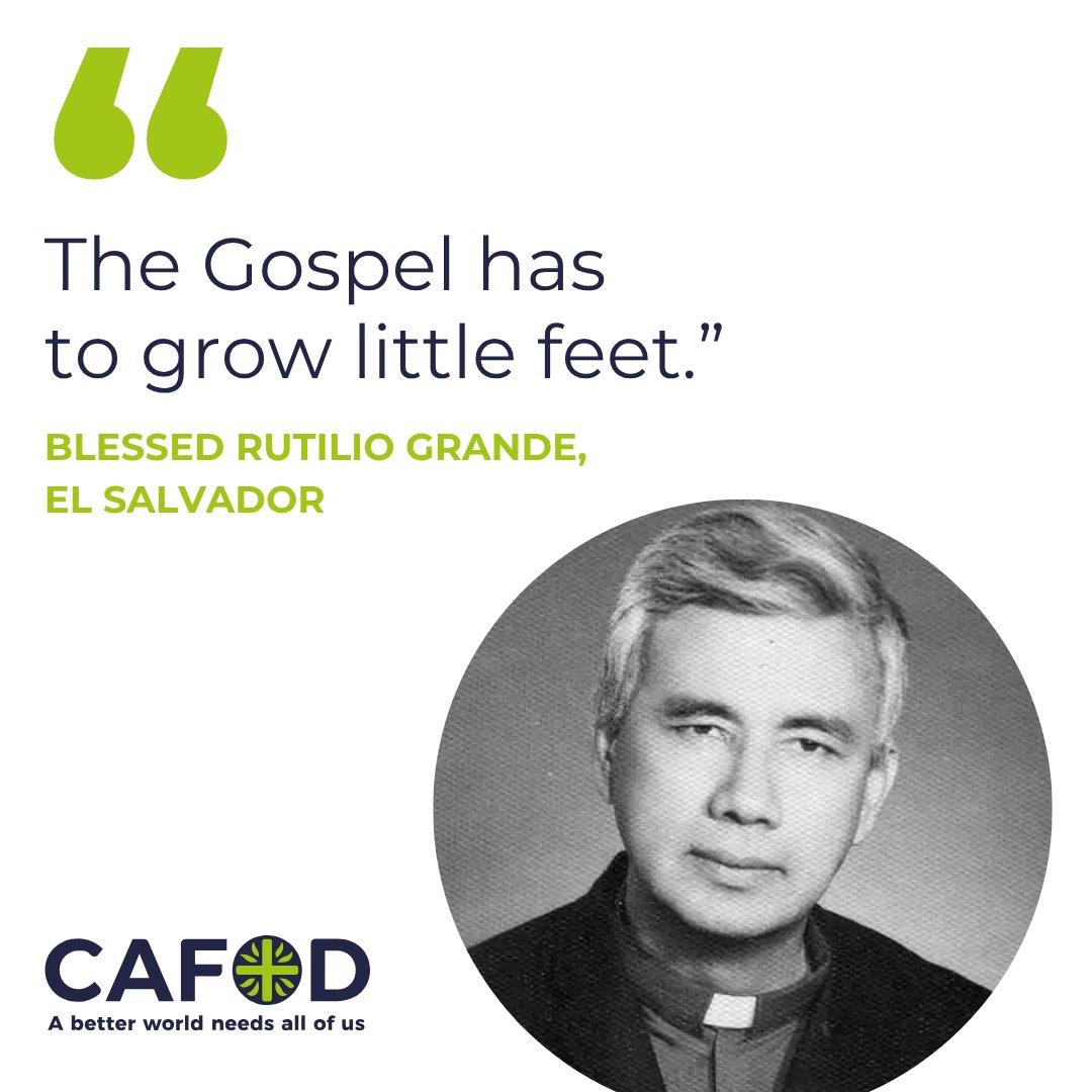 On this day in 1928, Rutilio Grande was born in El Salvador. A voice for the marginalised, he was assassinated in 1977. 

May his legacy continue to inspire all who oppose injustice and stand for dignity. 🙏