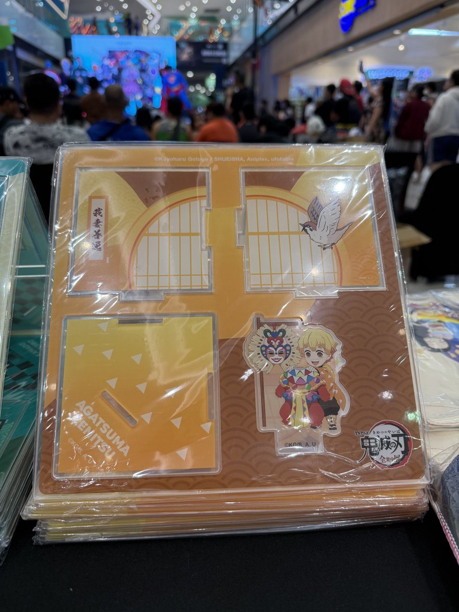 PULPSpaces's tweet image. More #DemonSlayer merch available for you to grab! ⚔️🔥

Only available here at the PULP Spaces+ booth for the SMDC Cosplay Pop-Up!

#PULPSpaces