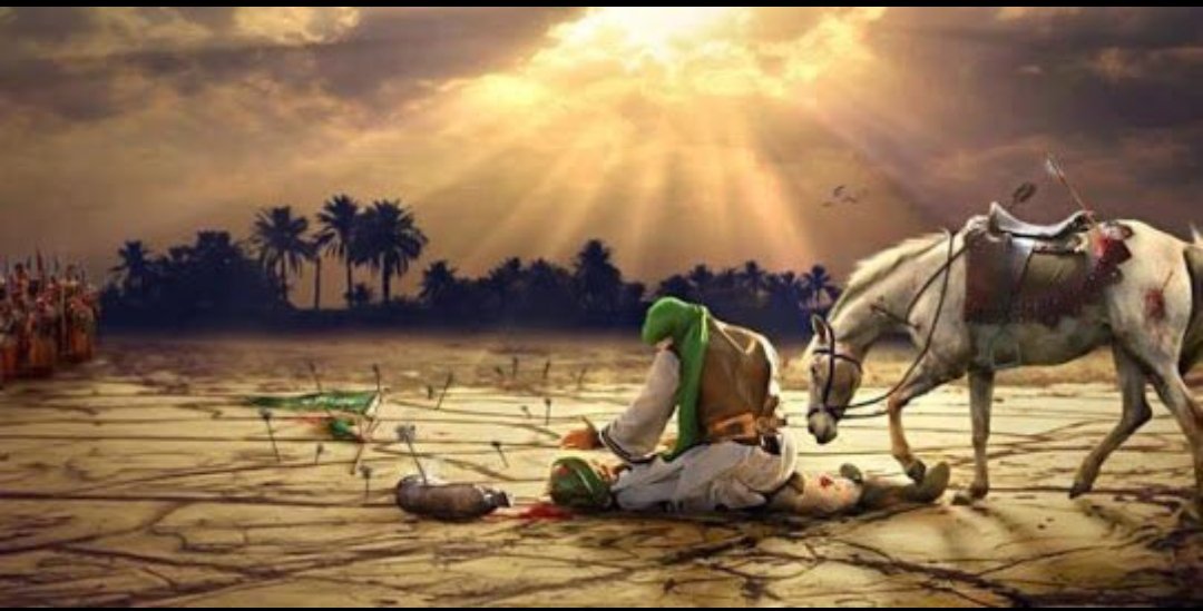 Bugün #Aşura. Nebi Ciğerparelerinin katledildiği gündeyiz.  

Allah'ın selamı ve rahmeti, Şehitler Efendisi Hz Hüseyin'in ve cümle #Kerbela Şahidelerinin üzerine olsun!  

"Yare-i aşk ile ah eyle sen dem be dem. 
Her Hüseyni meşrebe Kerbela'dır bu alem."