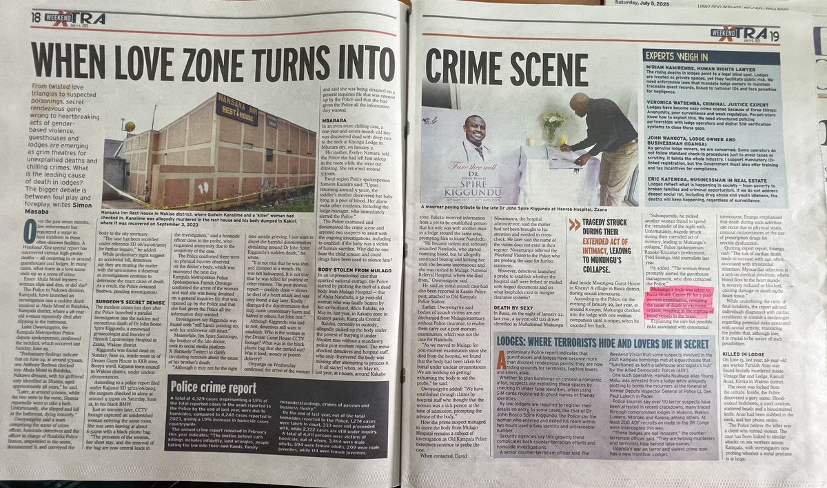 Tek Sports and Recreation Community Facility. (@teksportsrcf) on Twitter photo Dear Men,
The details of this comprehensive coverage in the weekend <a href="/newvisionwire/">The New Vision</a> may be precautionary for you.
A post-mortem report of a one Muhammad Mukungu for example who died inside Mwesigwa Guest House in Kisenyi A village in Busia district revealed that Mukungu died Dear Men,
The details of this comprehensive coverage in the weekend <a href="/newvisionwire/">The New Vision</a> may be precautionary for you.
A post-mortem report of a one Muhammad Mukungu for example who died inside Mwesigwa Guest House in Kisenyi A village in Busia district revealed that Mukungu died