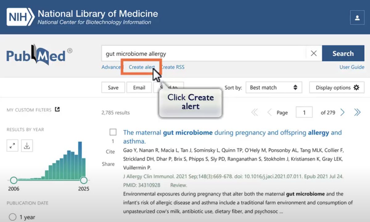 أد. خالد بن حسان المالكي (@k_h_almalki) on Twitter photo خدمة رائعة من PubMed تبقيك على اطلاع على الأبحاث الجديدة المنشورة في مجال اهتمامك.
أستخدمها شخصيا منذ سنوات، وأعرض أهم ما يصلني منها أسبوعيا على حساب كرسي بحث أمراض الصوت والبلع والتخاطب <a href="/Phoniatrics13/">كرسي بحث أمراض الصوت والبلع والتخاطب</a> على منصة إكس.
لمعرفة كيفية تفعيلها:
youtu.be/3aspUwmaoTM?si… خدمة رائعة من PubMed تبقيك على اطلاع على الأبحاث الجديدة المنشورة في مجال اهتمامك.
أستخدمها شخصيا منذ سنوات، وأعرض أهم ما يصلني منها أسبوعيا على حساب كرسي بحث أمراض الصوت والبلع والتخاطب <a href="/Phoniatrics13/">كرسي بحث أمراض الصوت والبلع والتخاطب</a> على منصة إكس.
لمعرفة كيفية تفعيلها:
youtu.be/3aspUwmaoTM?si…