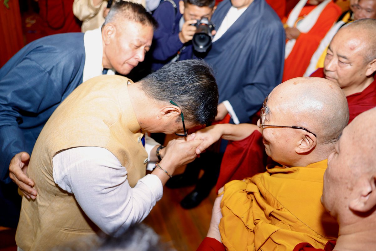 Attended the Long Life Offering Ceremony for His Holiness The 14th Dalai Lama at The Main Temple (Tsukglagkhang) at McLeod Ganj, Dharamshala in Himachal Pradesh.
Humbled to receive his blessings during this sacred occasion.