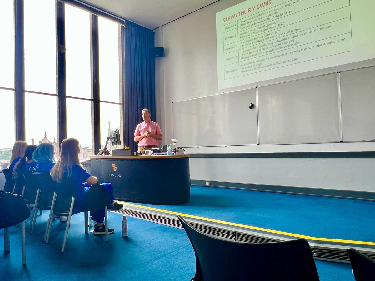 mikelarvin's tweet photo. Dr Marc Edwards kicks off our first @BangorUni Open Day talk on our Medicine programmes @medicalbangor. We have 80 places available for 5y Medicine and 20 for 4y Graduate Entry Medicine for September 2026. https://t.co/MHZZIsa5Ah https://t.co/5bVNbRKJZy https://t.co/3WOIBY70UP