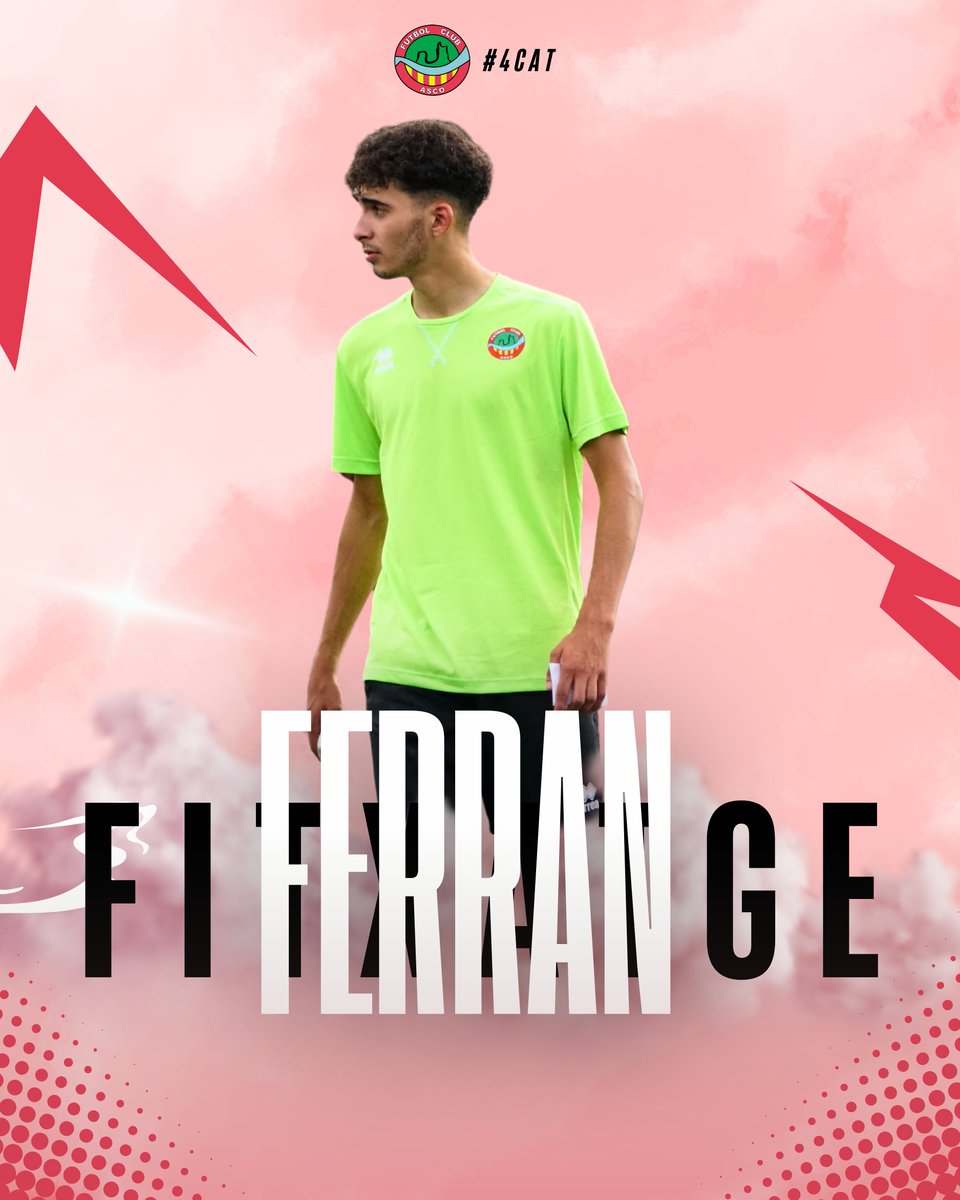 💥 𝗤𝗨𝗔𝗥𝗧𝗔 𝗖𝗔𝗧𝗔𝗟𝗔𝗡𝗔

✍️ Ferran Martí  és nou jugador del FC Ascó B!

➡ El futbolista, que també és entrenador del nostre futbol base, arriba procedent de La Fatarella per reforçar el nostre filial.

💚 Un autèntic plaer que juguis al FC Ascó!

#4cat #FutbolCatalà