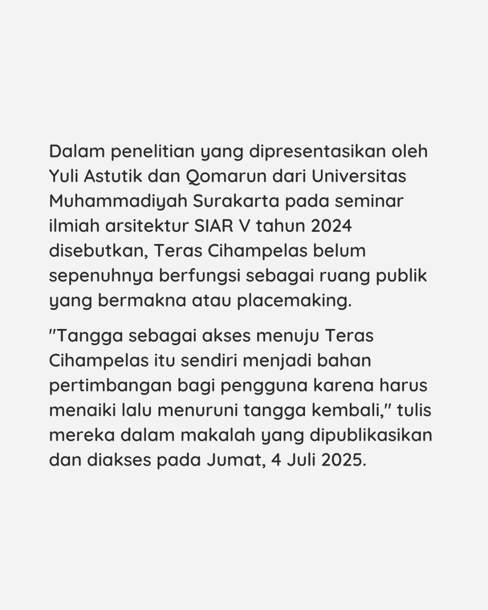 BdgBergerakID's tweet photo. KawanBergerak bisa membaca reportase yang ditulis oleh Muhammad Akmal Firmansyah di laman https://t.co/eqoVRwdfF4. Mari baca dan bagikan!

#BandngBergerak #BerceritadariPinggir #TerasCihampelas #Cihampelas https://t.co/TipCeVwxYI