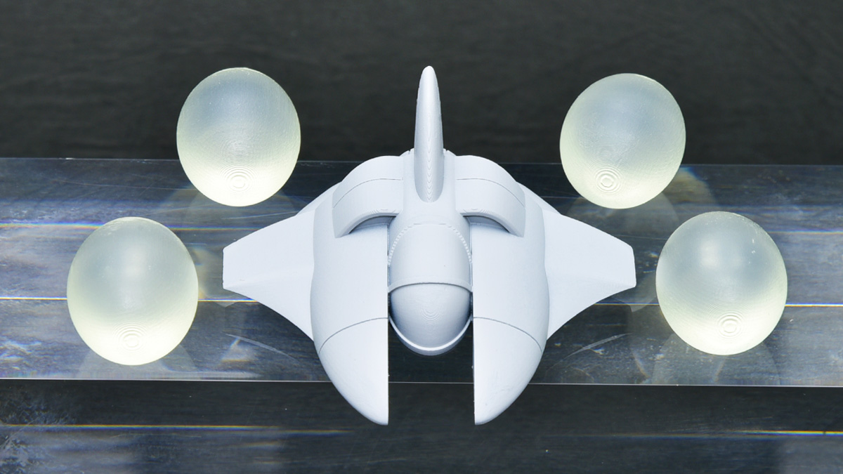 MefTeam's tweet image. 【#ワンフェス2025夏 新作②】
ワンダーフェスティバルにて
極上パロディウス「ビックバイパー」
当日版権許諾いただきました！
版元様、誠にありがとうございます🙇‍♀️
・￥3,000
・全長約45ｍｍ
・オプション４機付属
・ブース番号【6-08-08】 　
ＭＥＦ＆チーム・ストライク！
#wf2025S #パロディウス