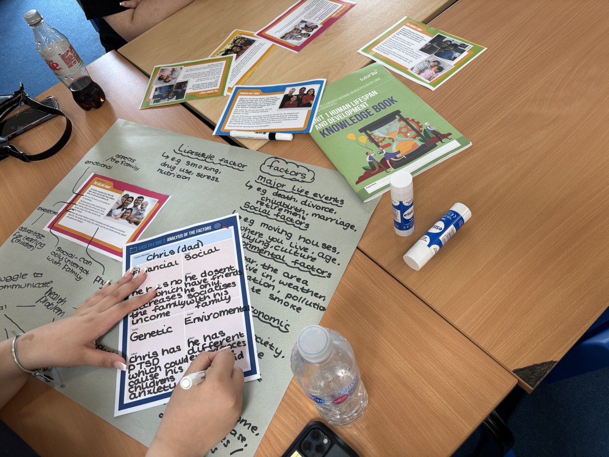 Last week, Year 11 students enjoyed a taster lesson on ‘PIES development’ for our new AAQ Health and Social care course at <a href="/RBAcad/">Robert Barclay Academy (RBA)</a> 😊 loved the enthusiasm!