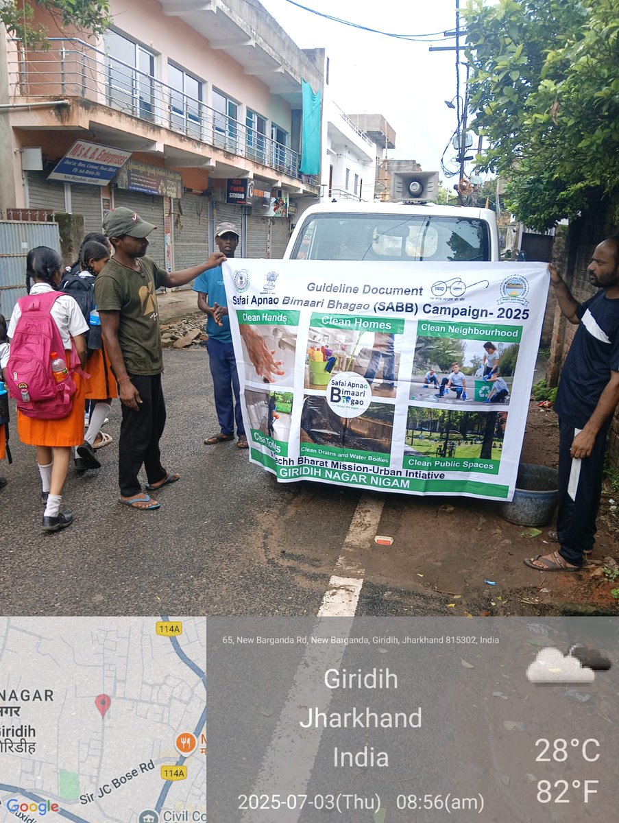 GiridihC's tweet photo. SAFAI APNAO BIMARI BHAGAO CAMPAIGN
#safaiapnaobimaribhagao #swachhbharatmission https://t.co/BTSOlwr84Q