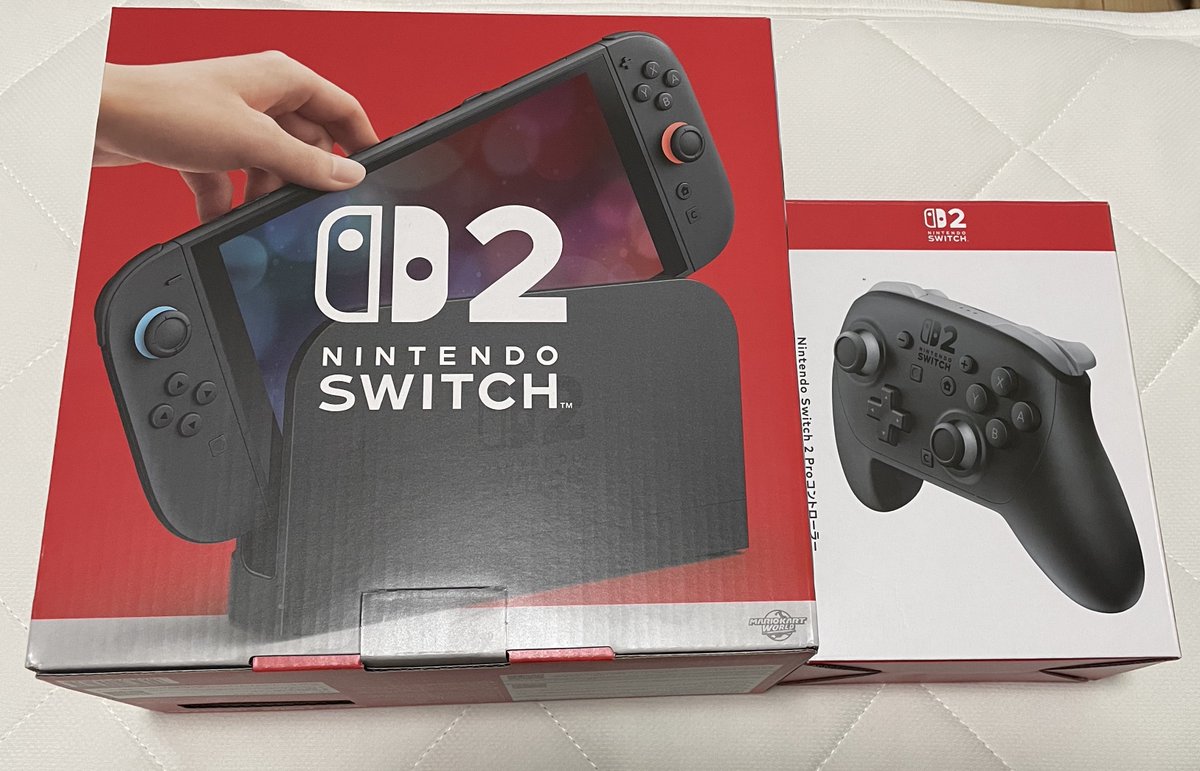 Ryo10001spl3's tweet photo. Switch2発売からちょうど一カ月で買えました！！
大切にします！ https://t.co/GOQ1CBVBkC