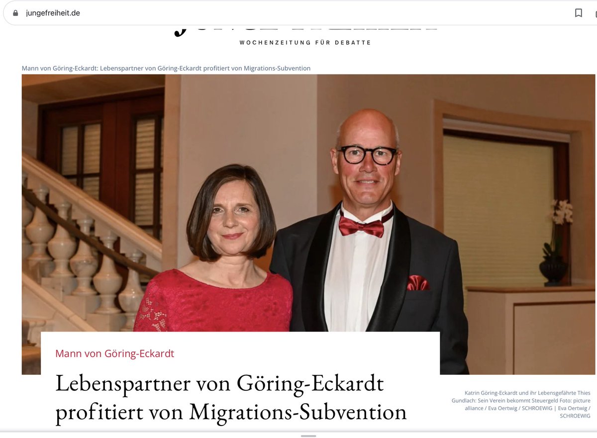 <a href="/janoschdahmen/">Janosch Dahmen</a> <a href="/WagnerJoac/">🇩🇪Joachim Wagner✝️ 💙GrünMussWeg</a> Und Sie glauben nun, die Grünen hätten eine reine Weste?

Wie war das gleich joch bei Ihnen mit den RKI- und AKW-Files, bei Baerbocks Visa-Affäre, Habecks Nortvolt-Affäre, Luisas Verbindung zu gewaltbereiten Linksextremisten, den Schleppertätigkeiten der Familie Göring-Eckardt