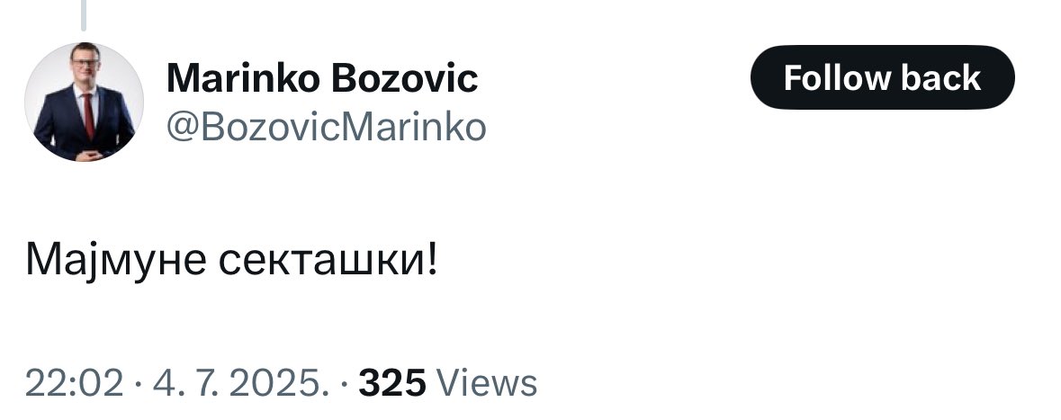 goricadodik's tweet image. Načelnik opštine Istočna Ilidža je malo neurozan. Nadam se da će mu se bar ostvariti da ukloni Milićevića sa čela stranke kao utješna nagrada, s obzirom da je ovo teško podnio, a tabane je poderao zajedno sa saborcima obilazeći ambasade da moli za milost da uklone Milorada.