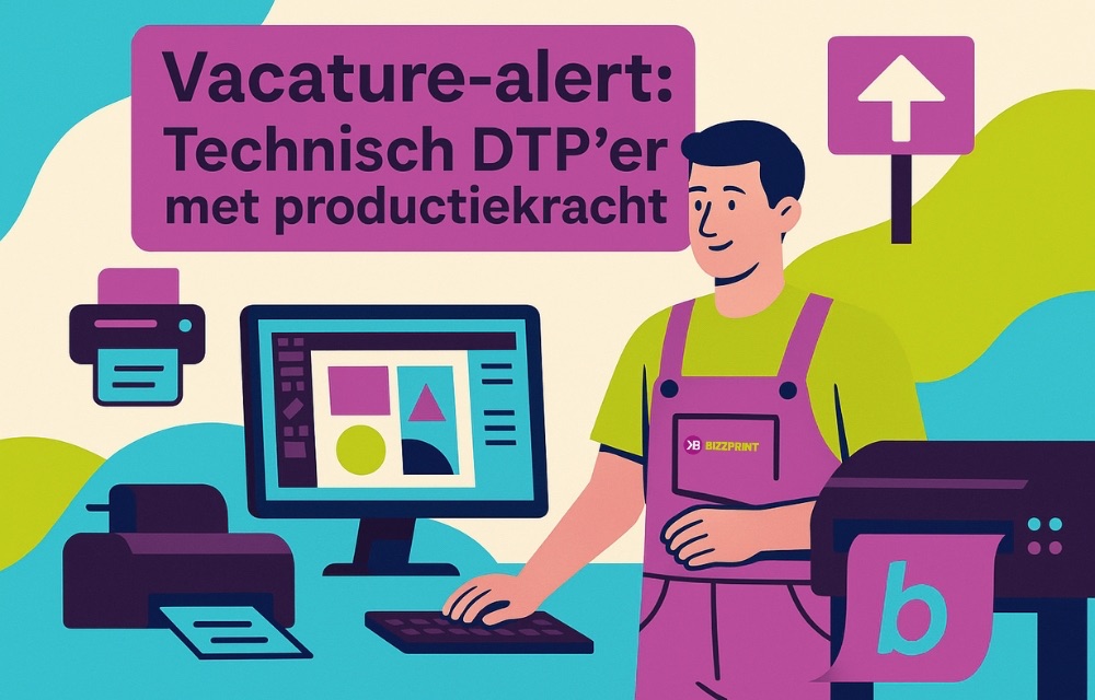 KBizzprint's tweet image. Heb jij zin in een leuke nieuwe uitdaging als technisch DTP-er en zoek je afwisselend werk in een klein team? bizzprint.nl/Vacature-DTP
