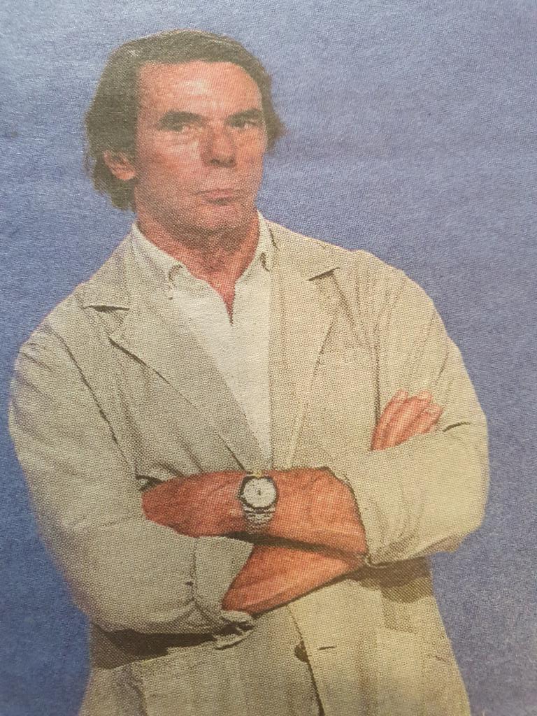 El Charlot de Iraq, ídolo de nuestro columnismo liberalio loco por la guerra