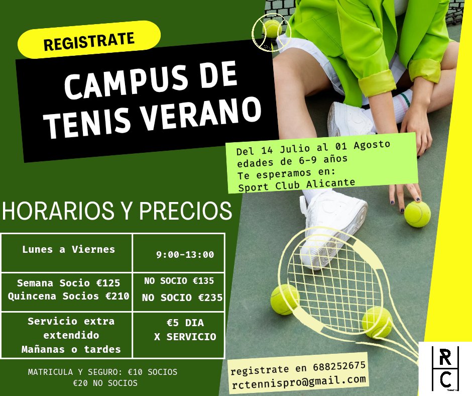 RC Tennis pro tweet media