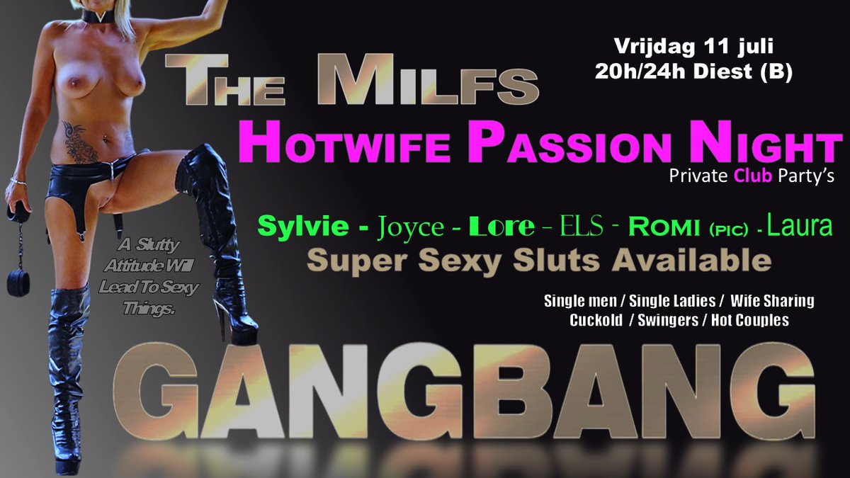 Milfs On Tour 2021 (@milfscity) on Twitter photo The Milfs: Sylvie - Joyce - Lore - Els - Romi - Laura (new), love to share their hottest gangbang adventures with you.
milfsontour.be
<a href="/sylvie_prive/">Sylvie Privé 🔞</a>
<a href="/Romi13645432459/">Romi</a>
<a href="/BelgieSletten/">Gangbang Sletten België</a>
<a href="/Sexfeesten/">Gangbang advertenties & promotie</a>
#gangbangِ
<a href="/EroVlaanderen/">Ero Vlaanderen</a>
<a href="/GirlsReviewNL/">GirlsReview.nl</a>
<a href="/hoerenxxx/">hoerenxxx</a> The Milfs: Sylvie - Joyce - Lore - Els - Romi - Laura (new), love to share their hottest gangbang adventures with you.
milfsontour.be
<a href="/sylvie_prive/">Sylvie Privé 🔞</a>
<a href="/Romi13645432459/">Romi</a>
<a href="/BelgieSletten/">Gangbang Sletten België</a>
<a href="/Sexfeesten/">Gangbang advertenties & promotie</a>
#gangbangِ
<a href="/EroVlaanderen/">Ero Vlaanderen</a>
<a href="/GirlsReviewNL/">GirlsReview.nl</a>
<a href="/hoerenxxx/">hoerenxxx</a>